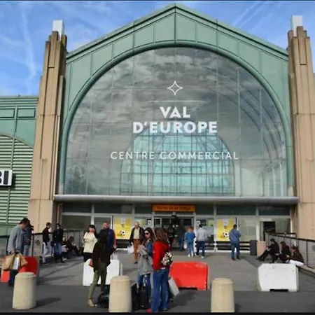 15 Min Walk To Disneylandparis, 5 Min Walk To Val D'europe Mall And Train Rer A, Monyhome For 4 Persons Apartament *